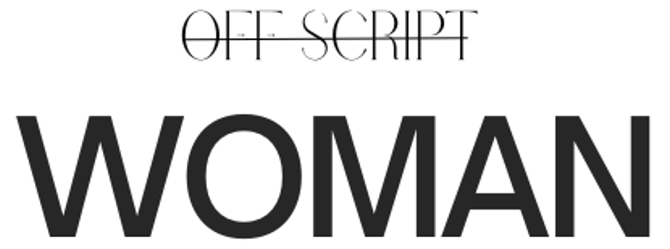 Off Script Woman Logo